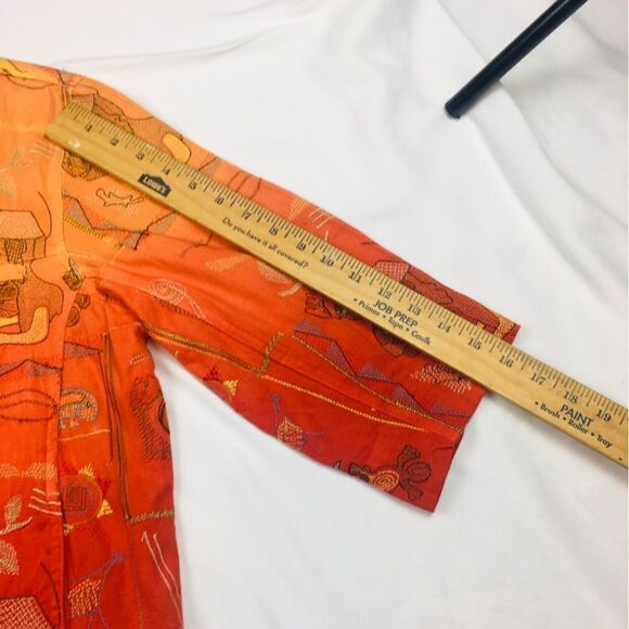 Draper’s & Damon’s Tribal Embroidered Jacket Petite - Picture 11 of 12